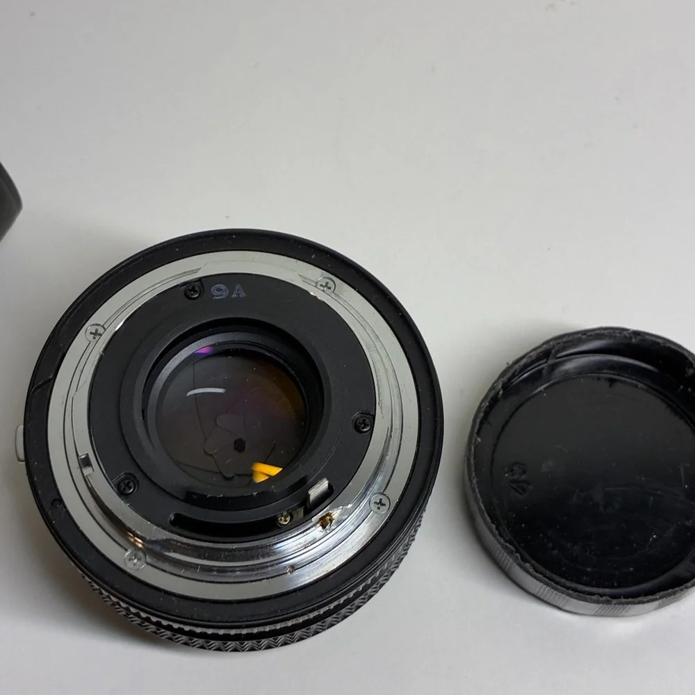 Konica Hexanon AR 40mm f1.8 Pancake Prime Lens AR Mount + HOYA Skylight Filter